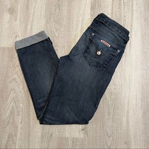 Hudson Bacara Crop Cuffed Jeans Size 27